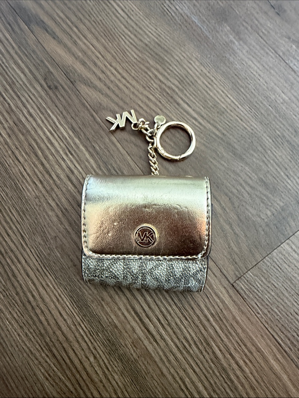 Michael Kors Gold AirPod case